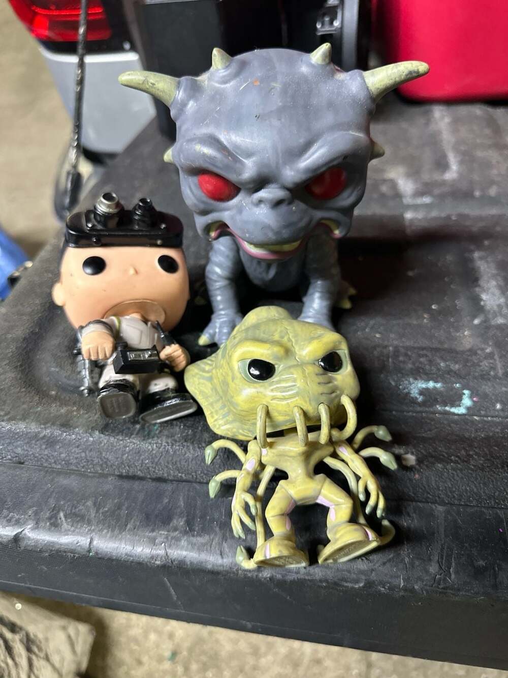 Funko Pop Ghostbusters Ray Stantz #105, Zuul #188 & Independence Day Alien #283
